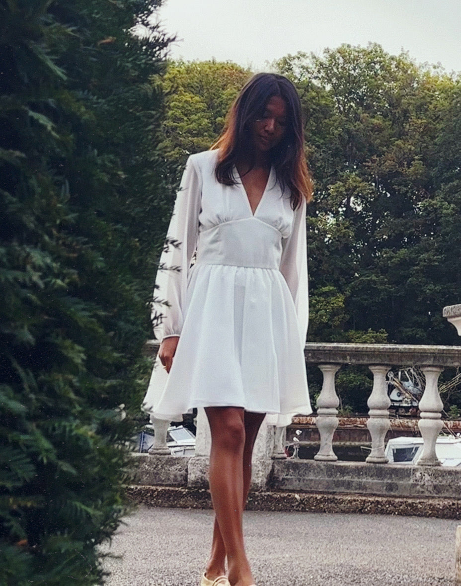Elysia Long Sleeve Mini Dress
