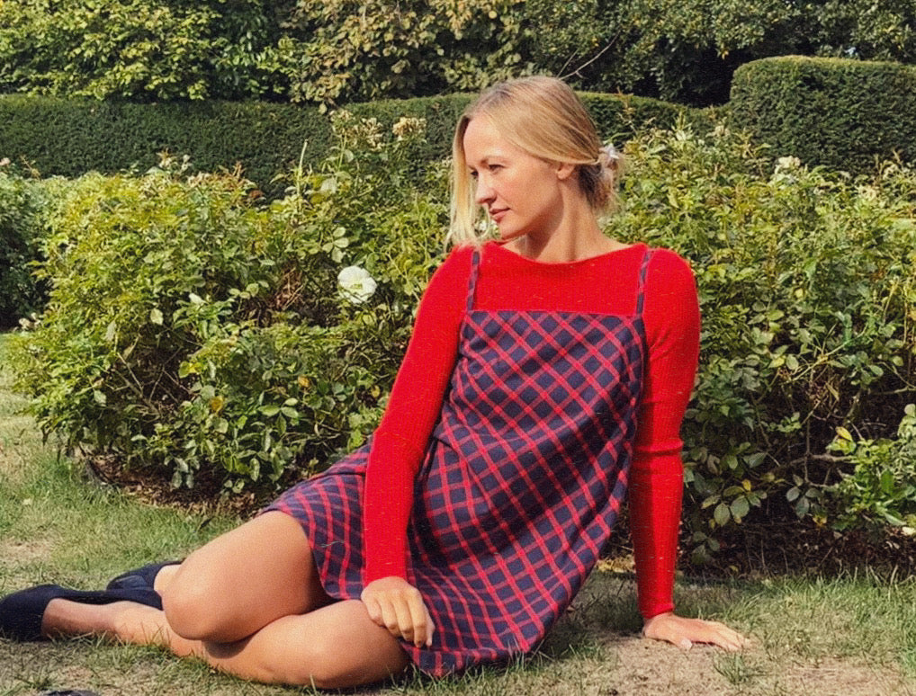 Darcy Plaid Cami Dress