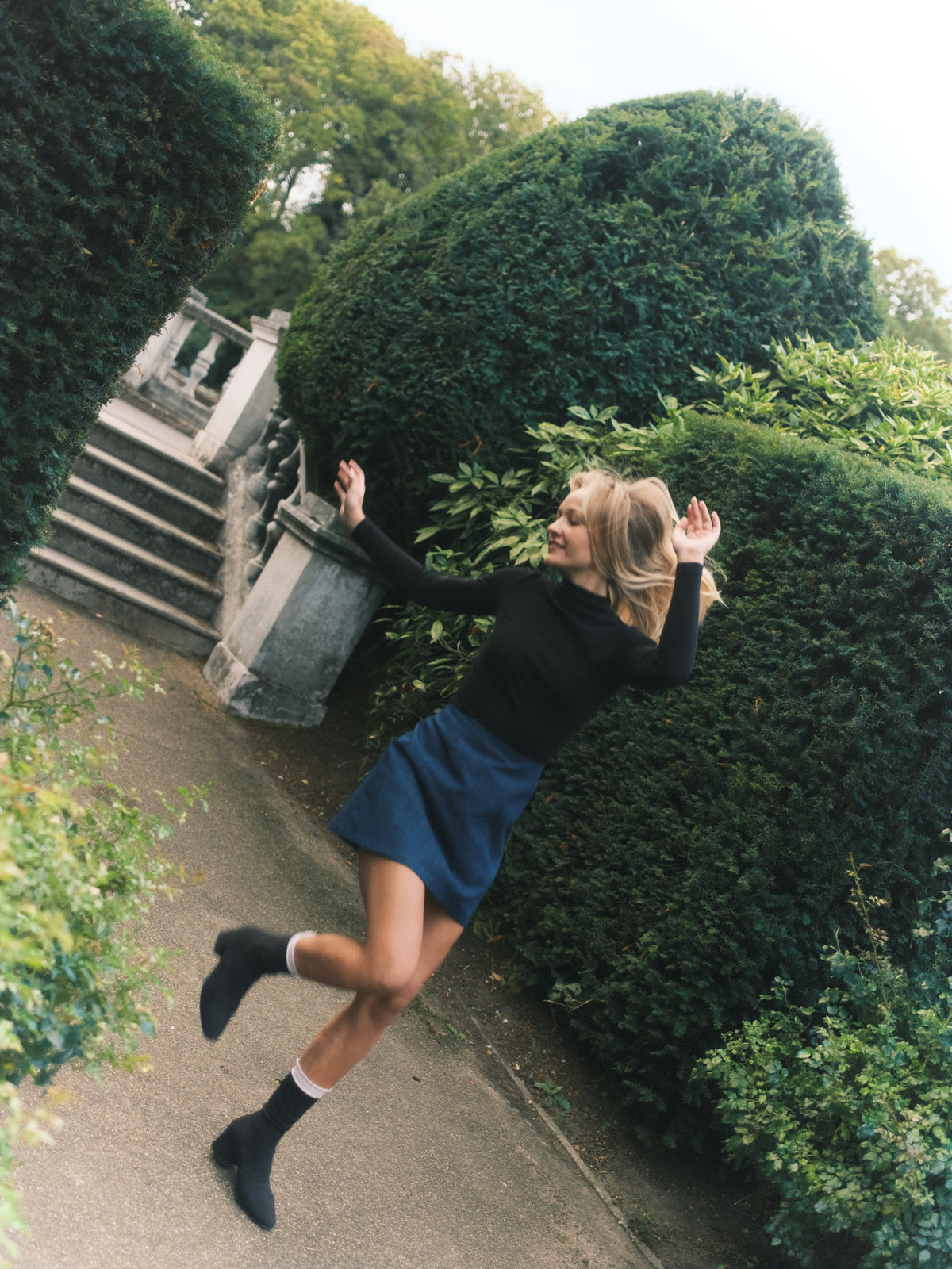 Maeve Denim Mini Skirt
